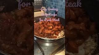 How I cook Pork Steak #shorts #trending #porksteak #porkrecipe #fypシ #dailyvlog #foodie #cooking