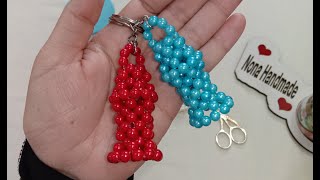 2جنيه بس خرز هتعملى أصغر واسرع ميدالية بشكل فانوس رمضان مع نونا هاند ميد lantern of beads