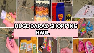 Huge Daraz Shopping Haul - Fancy belts ,Storage boxes ,magnetic Hijab pins and many more