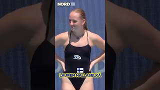 Watch This Epic Dive by Lauren Hallaselkä! 😍