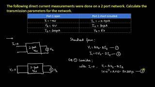 Transmission parameters of 2 port network_Part 2