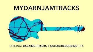 Bluesy Rock Backing Track Jam in A