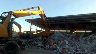 Our grapple GR 15 at work on a construction site in spain!!!