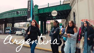 Buenos Aires Argentina Walking Tour 4k 2024 Avenida Santa Fe, Palermo Alto 🇦🇷