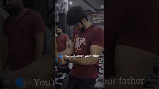 I am lucky to have u "Dad" ❤😘 | #shorts #dad #viral #gym #trending