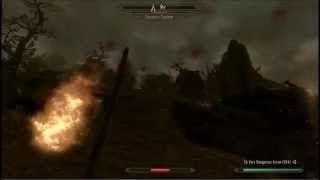 Extreme Skyrim Mod Trailer - Ridiculously Explosive Arrows