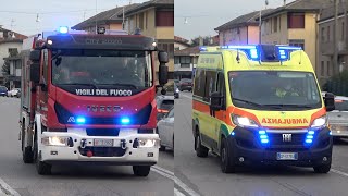 [NEW] APS Iveco City 2020 Vigili del Fuoco Padova + Ambulanza Croce Verde Padova - Ambulance code3