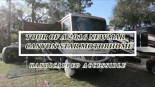 Tour of a Newmar Canyon Star Handicapped Accessable Motorhome