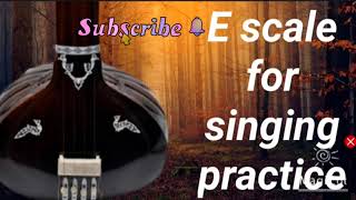 Tanpura E scale for singing practice with original sound of Tanpura.