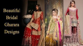 Beautiful Bridal Garara Designs | Wedding Collection| @Mahamfashionicon