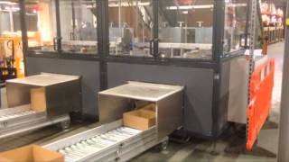 Automated box carton erection, movement and lidding