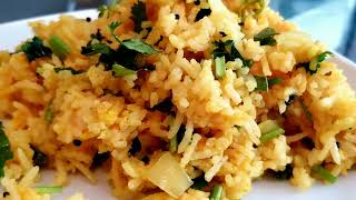 Vagharelo Bhaat | Spicy Fried Rice | Gujarati Recipe | Vegan Food