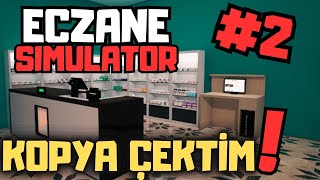 OYUNDA "GERÇEK SINAV" YAPTILAR! SIÇTIM! Eczane Simulator 2.Bölüm/Pharmacy Simulator 2.Bölüm /