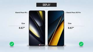 Poco F6 vs Poco X6 Pro | Full Comparison