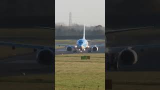 TUI cleared for takeoff to Mahon #aviation #takeoff #avgeek #tui #planespotting #mostpopular