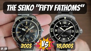 The Seiko BlancPain "Fifty Fathoms"