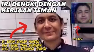 Karena Itu dan dengki tega melukai rekan kerjanya