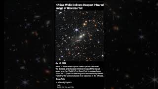 NASA's Webb Delivers Deepest Infrared Image of Universa Yet #NASA #ESA #CSA #STStl