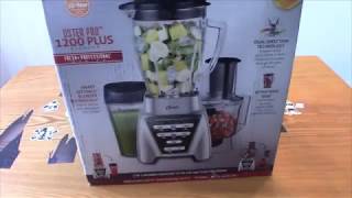 Oster Pro 1200 Blender With Glass Jar And Food Processor Attachment For Great Smoothies