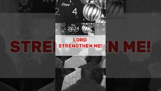 LORD STRENGTHEN ME TO BIND THE STRONGMAN!