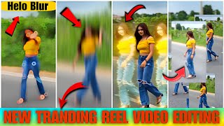 New Trending Reel Video Editing In Capcut | Capcut Se Video Editing Kaise Kare? | Blur Effect Video.