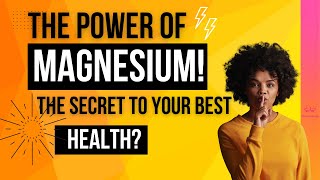 🔥Magnesium Miracle! The Secret to Better Health?