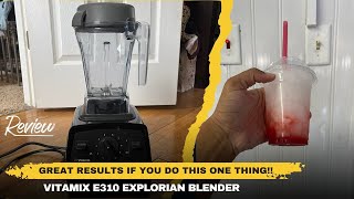 Best Blender for Smoothies: Vitamix E310 Explorian Quick Review