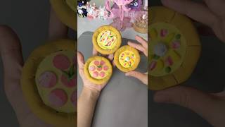 Tạo hình BÁNH PIZZA kiểu mới từ đất sét 🤩 | Bò Cutie #diy #handmade #shorts