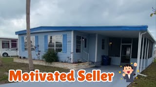 Motivated Mobile Home Seller In Nokomis FL(Spanish Lakes MHP)!