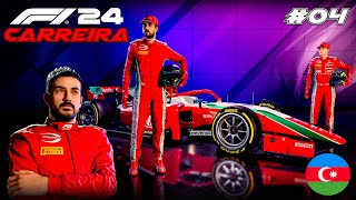 F1 24 - PASSANDO VERGONHA NO AZERBAIJÃO - MODO CARREIRA #4