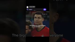 the biggest lie i told everyone all the time  #cr7 #capcut #explore #football #youtubeshorts #viral