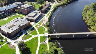 University of Wisconsin-Eau Claire Garfield Avenue Drone Flight