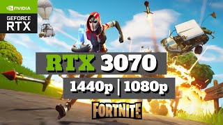 FORTNITE | RTX 3070 | 1440p | 1080p | EPIC | COMPETETIVE | Ryzen 3700x | BENCHMARK