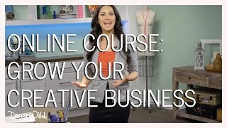 Online Course:  Grow Your Creative Business (BurdaStyle)