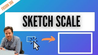 Fusion 360 - How To Scale A Sketch (Resize Sketch)