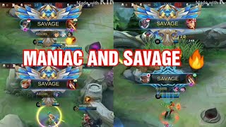 MANIAC & SAVAGE 🔥🔥🔥 / MLBB / ACEMAX