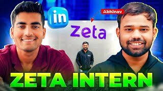 Tier 3 college to LinkedIn, Zeta Intern - DSA, CP masterclass - @AbhinavAwasthi