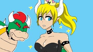 Bowsette - Mario animation parody