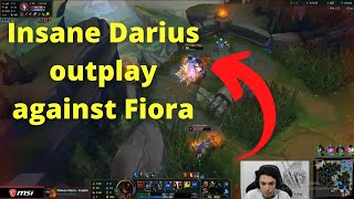 Amazing Darius outplay against Fiora