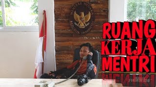 Ruangan kerja mentri di duplikat?  | wisata jendela seribu bangka belitung