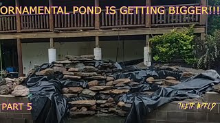 POND BUILD OUT // ORNAMENTAL // WINDOW INSTALL // PART 5