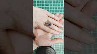 КАК СДЕЛАТЬ КОЛЬЦО СВОИМИ РУКАМИ В ДОМАШНИХ УСЛОВИЯХ? DIY HANDMADE JEWELRY TUTORIAL WIRE WRAP МК