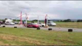 Civic D16z6 vs.Inegra DC5 Type R (Cestice 2013) drag 1/8mile part2