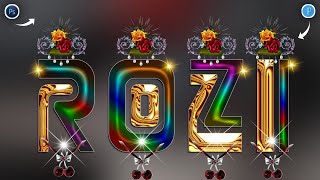 Glass font dp editing Ps cc / Ps Touch PixelLab | Glass Font editing | how to make glass font 2023