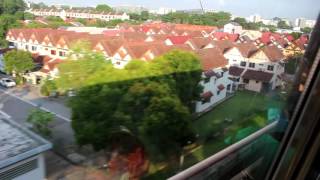 Scenes of Singapore elevated rail