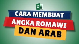 Rumus Angka Romawi dan Angka Arab 1-4000 di Microsoft Excel