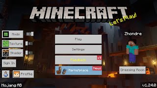 MCPE 1.24.0 (New Intro)