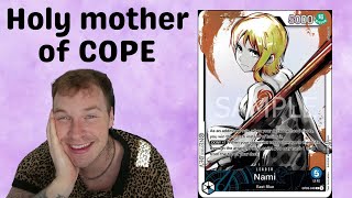 My reaction to the nami player coping on his deck || His takes are so bad lol