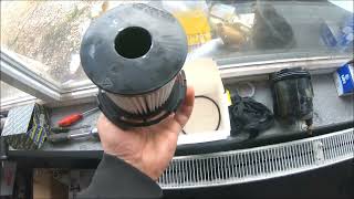 ford tranzit 2.2tdci how to change fuel filter and bleed the system