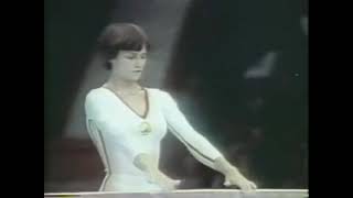 Romanian Olympic Gymnastic Champion Nadia Comaneci